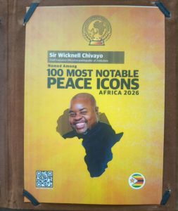 Zimbabwe’s Sir Wicknell Chivayo Named Among 100 Most Notable Peace Icons in Africa 2026